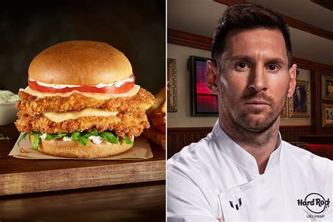 Messi, Hard Rock Cafe launch new chicken sandwich named after soccer star